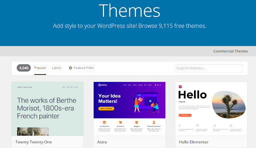 wordpress themes
